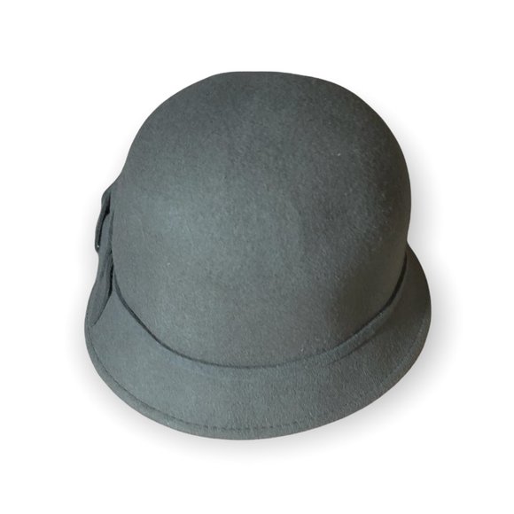 Gray 100% wool hat - Picture 2 of 6